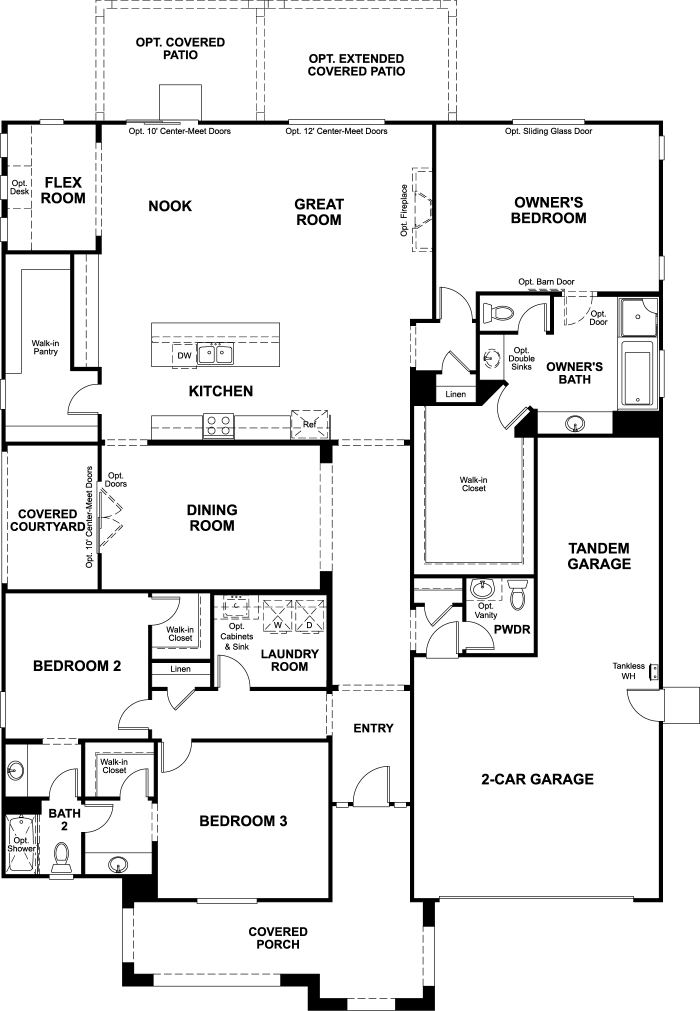 Noble Floor plan Residence Julia Single Floor